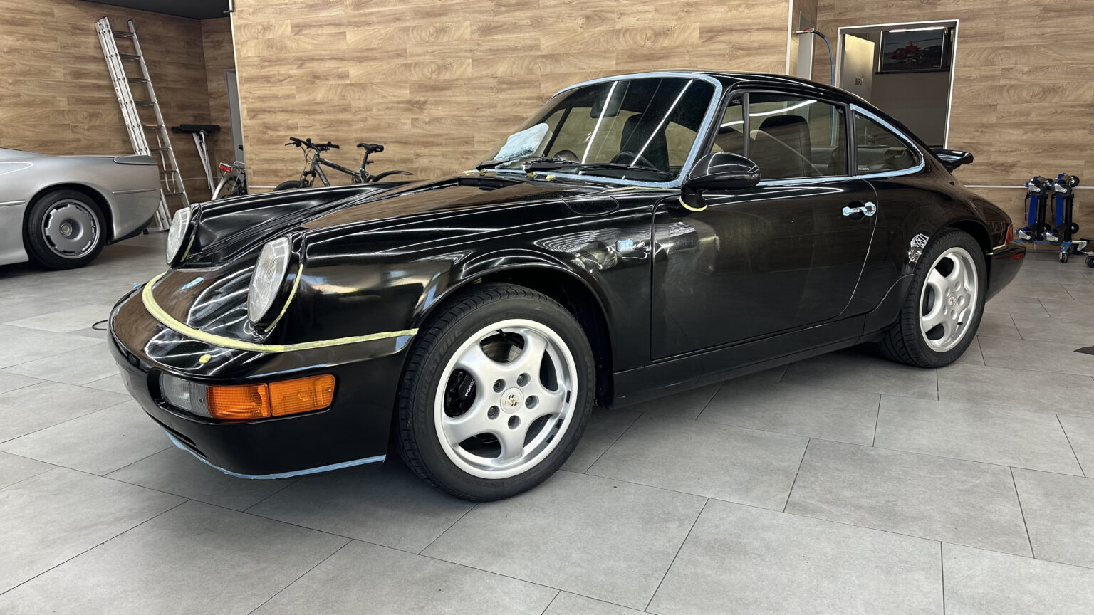 Porsche 911 полірування